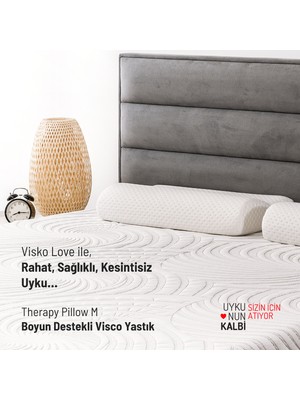 Visko Love Therapy-M, Boyun Destekli  Visco Yastık