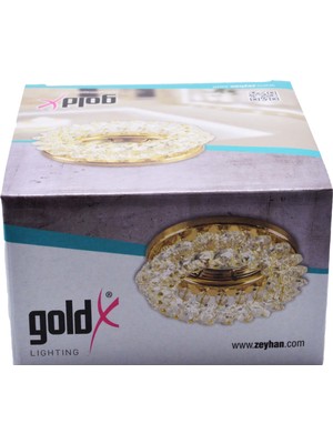 Goldx Kristal Spot Armatür ZE377