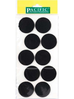 Pacific Masa Sandalye Keçe Siyah 45 mm