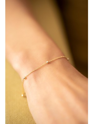 Toplu Model Altın Kaplama Gümüş Bileklik