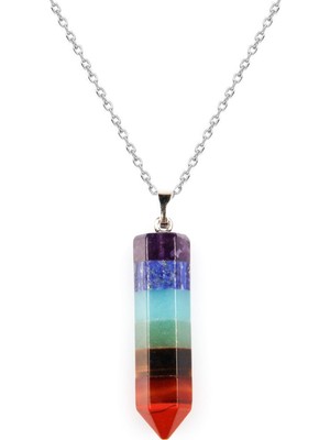 Alibaba Doğaltaş 7 Çakra Doğal Taş Kolye