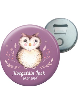 Grafilli Design 03 Hoşgeldin Bebek Magnet Açacak - 10 Adet