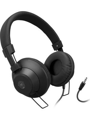 Hypergear V50 Kablolu Kulaküstü Kulaklık - Siyah