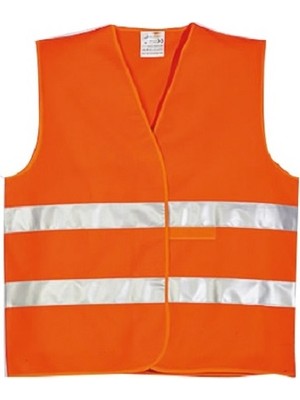 Emirhan İkaz Yeleği Reflektif Turuncu