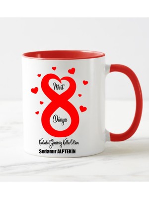 Nil Hediye 8 Mart Dünya Kadınlar Gününe Özel Kupa