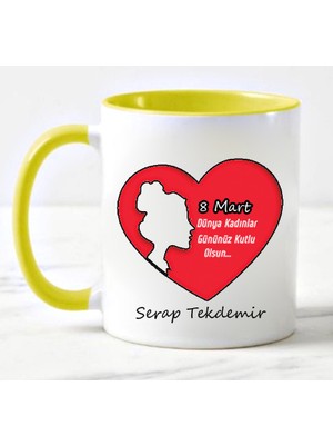 Nil Hediye 8 Mart Dünya Kadınlar Gününe Özel Kupa