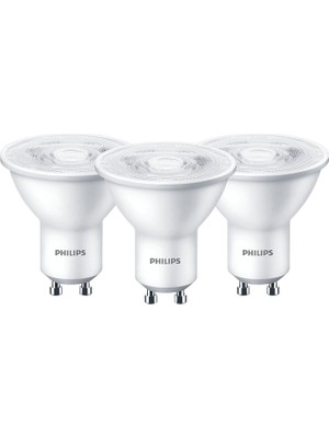 Phılıps 3.2W Essential 40W GU10 2700K Sarı Işık LED Ampul 10 Adet