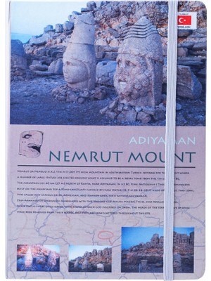 Scrikss Travel Around Turkey Nemrut A6 Çizgisiz Defter