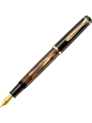 Pelikan M200 Dolma Kalem F Marble Brown
