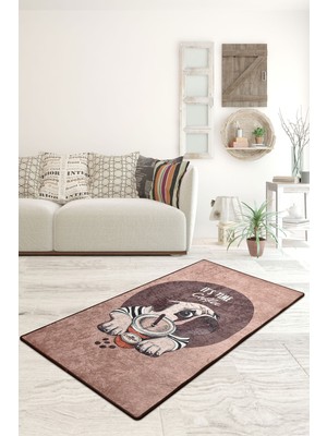 Chilai Home Pugs Coffee 80X150 Djt