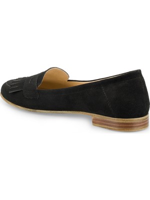 Polaris 315095Sz Siyah Kadın Loafer Ayakkabı