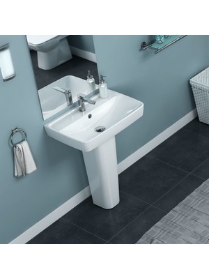 Turkuaz Cerastyle Duru Lavabo 50 x 40 cm