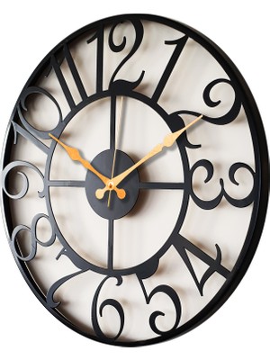 Markakanvas Metal Duvar Saati