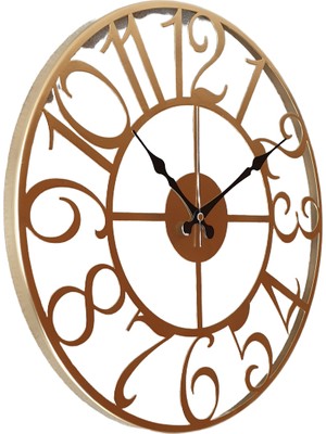 Markakanvas Metal Duvar Saati