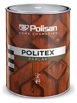 Polisan Politex Lüx Vernik Ahşap Koruyucu Açık Meşe 0,75 Lt 163