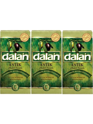 Dalan 5'li Antik Pirina Doğal Zeytinyağlı Sabun 900 gr 3 Adet
