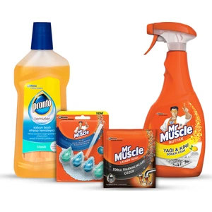 Mr Muscle & Pronto Süper Temizlik Paketi