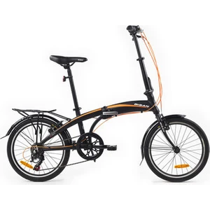 Fx 3500 Katlanır Bisiklet 20 Jant 6V 31 cm - Siyah Turuncu