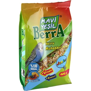 Mavi Yeşil Berra Yavru Muhabbet Kuşu Yemi