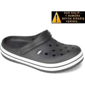 bella Unisex Sabo Terlik Siyah 43