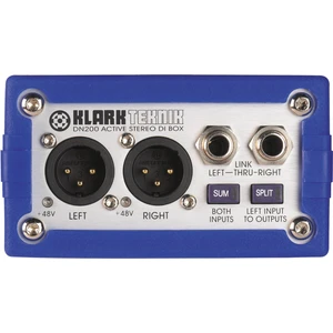 Klark Teknik DN200 2-Kanal Aktif Stereo Dı Box