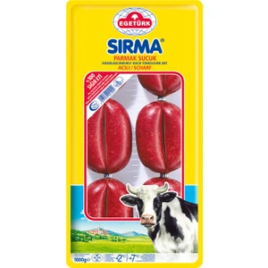 Sırma Acılı Parmak Sucuk 1000 gr