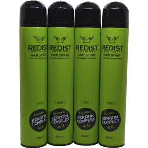 Saç Sprey Keratin 400 ml  4'lü