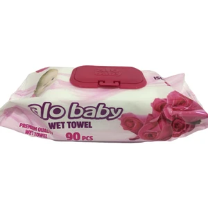 Alo Baby Petek Dokulu Islak Mendil 6 Paket 90'lı