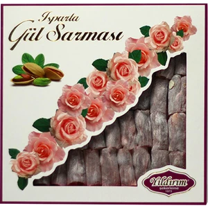 Yıldırım Şekerleme Isparta Gül Sarması Antep Fıstıklı 250 gr