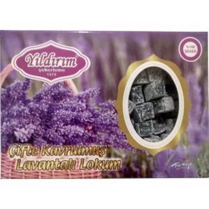 Yıldırım Şekerleme Çifte Kavrulmuş Lavantalı Lokum 150 gr