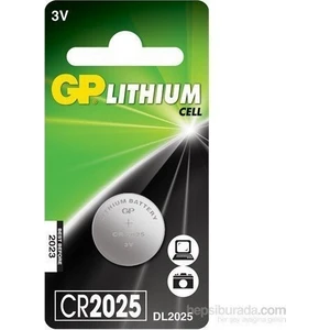 CR2025 3V Lityum Pil 1 Adet