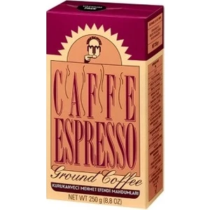 Kurukahveci Mehmet Efendi   Öğütülmüş Espresso Kahve 250 gr