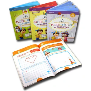 Çocuklar Için Ilk Kodlama ve Algoritma Aktiviteleri - 4 Kitap