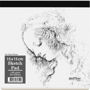 Eskiz Defteri 15 x 15 cm Beyaz