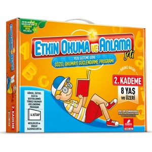 Adeda Yayıncılık Etkin Okuma ve Anlama Seti  2.kademe- (+ 8  Yaş)
