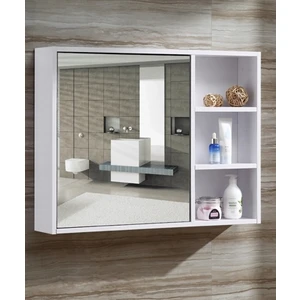 Taç Dekorasyon Banyo Dolabı Aynalı Üst Modülü