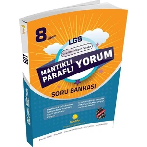 Günay Yayınları Gün&Ay Yayınları 8. Sınıf LGS Mantıklıyorum Paraflıyorum Soru Bankası
