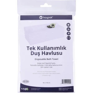 Tek Kullanımlık Banyo Havlu 80X140CM 15 Adet