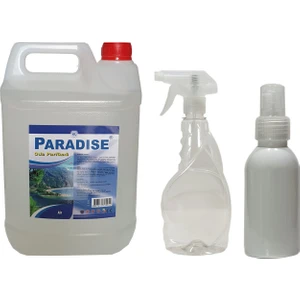 Oda Parfümü Pudra Soft 5 lt + Sprey Şişeleri
