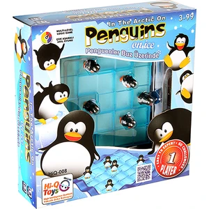Hi-Q Toys Penguins On Ice Penguenler Buz Üzerinde Akıl ve Zeka Oyunu