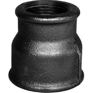 Trakya Döküm Siyah Dişli Manşon Armut Redüksiyon 3/4"-1/2" İnç