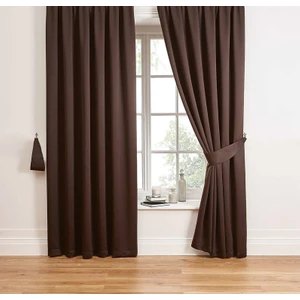 Belle Cose Blackout Karartma Kahverengi Fon Perde 200 x 260 cm Tek Kanat
