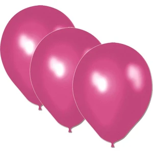 Partipan Metalik Balon Fuşya 10'lu