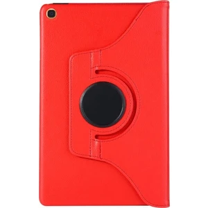 Gogo Samsung Galaxy Tab A 10.1'' T510 Kılıf 360 Rotating Stand Deri Kırmızı