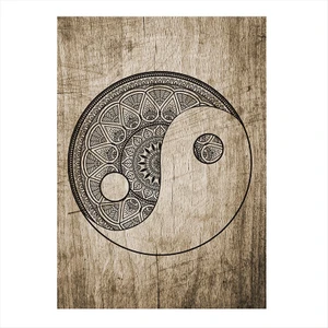 Denge Ying Yang Mdf Tablo