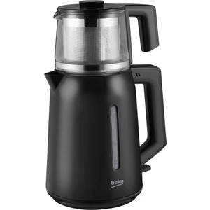 Bkk 2221 C Siyah Cam Demlikli Çay Makinesi