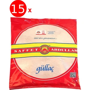 Saffet Abdullah Güllaç 400  gr x 15 Paket