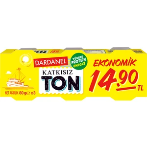 80 x 3 Ekonomik Ton Balığı
