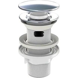 İz Yapı Klik Klack Taşmalı Metal Bas Aç Lavabo Sifonu