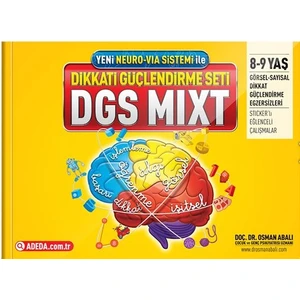 Adeda Yayıncılık Dikkati Güçlendirme Seti Mixt 8-9 Yaş - Osman Abalı